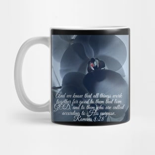 Bible Verse Romans 8:28 Mug